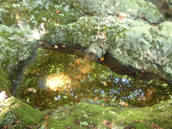 La luce gioca con l''acqua
